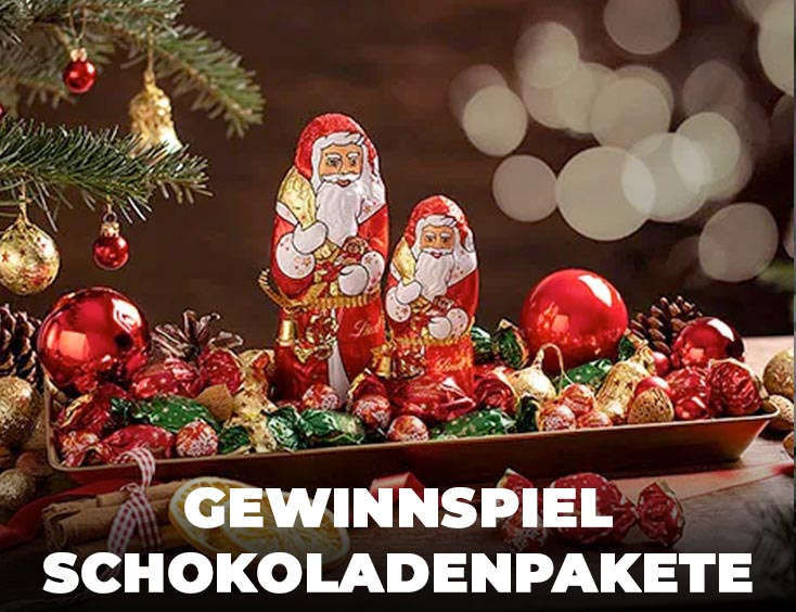 6 Monate lang Lindt-Schoki gewinnen