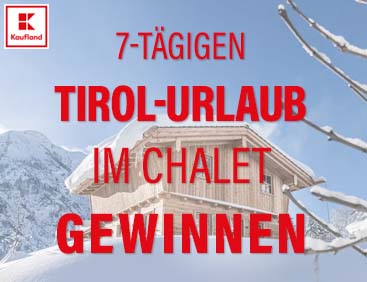 7-tägigen Tirol-Urlaub im Chalet GEWINNEN