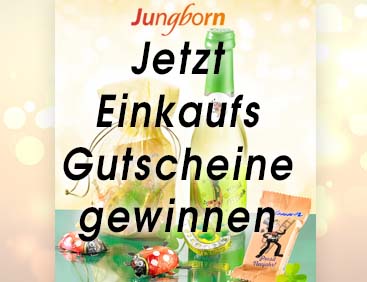 Jetzt Jungborn Einkaufs-Gutscheine gewinnen