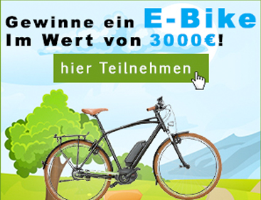 Gewinne eine E-Bike