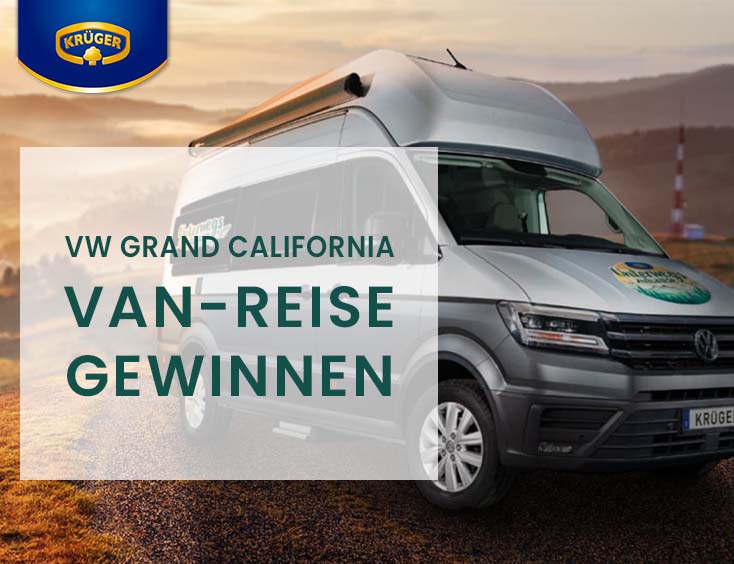 VW Grand California Van-Reise gewinnen