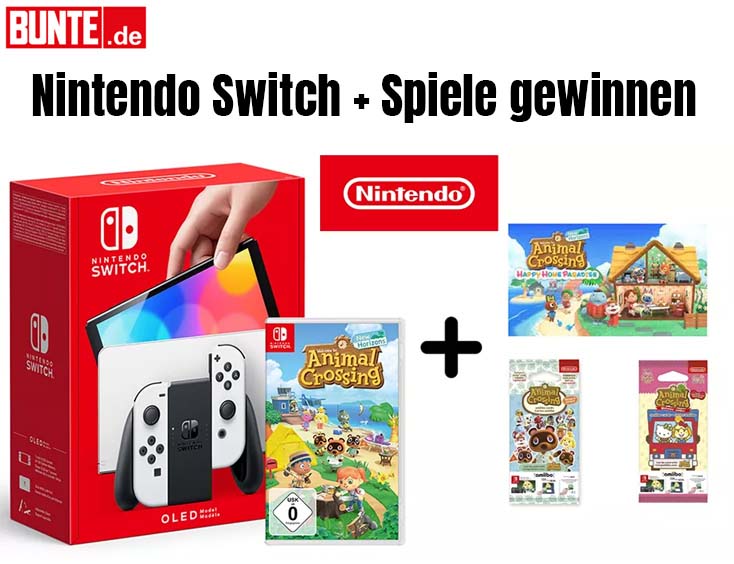 Nintendo Switch + Spiele gewinnen