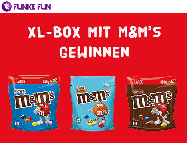 M&M’S XL-Box gewinnen