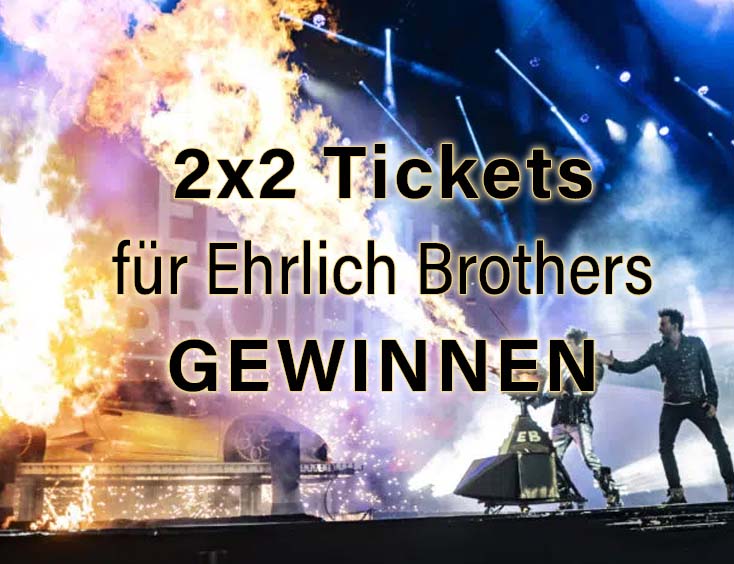 2x 2 Tickets für die Ehrlich Brothers