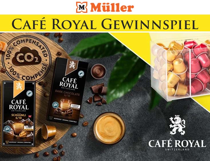Café Royal Kapselbehältern zu gewinnen
