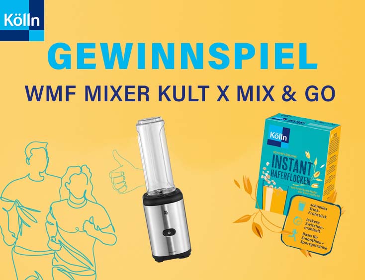WMF Mixer Kult X Mix & Go Gewinnspiel