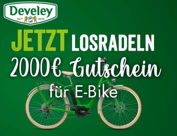 2.000 € Gutschein für E-Bike
