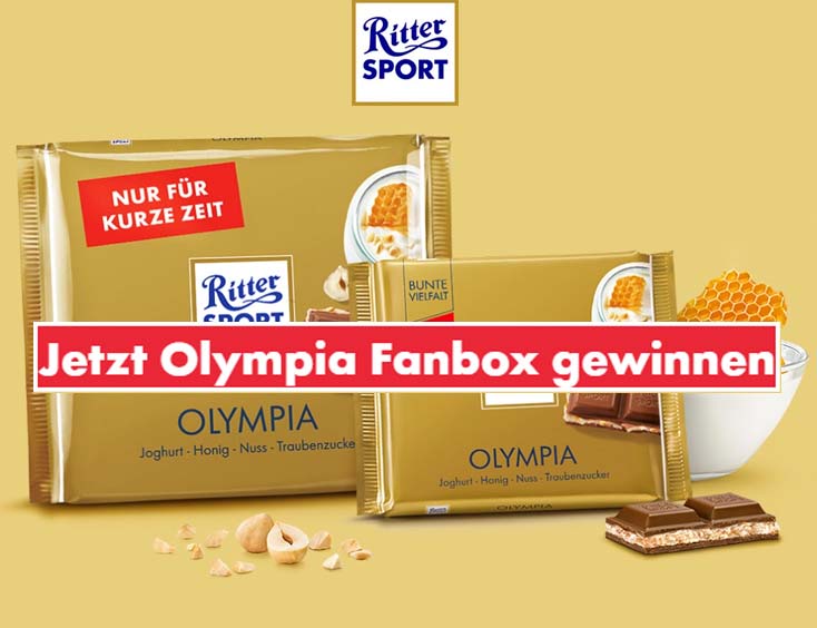 Ritter Sport Olympia Fanbox gewinnen