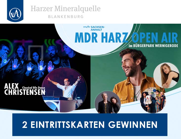 Gewinnspiel MDR Harz Open Air Ticket