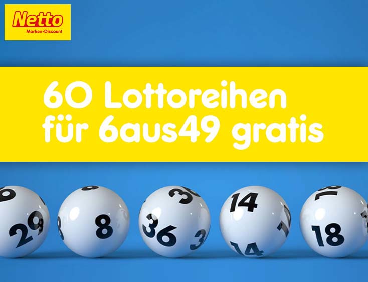 GRATIS-Gutschein für 60 Lottoreihen