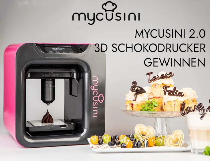 mycusini 2.0 3D Schokodrucker