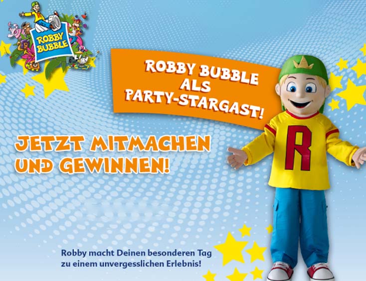 Robby Bubble als Stargast
