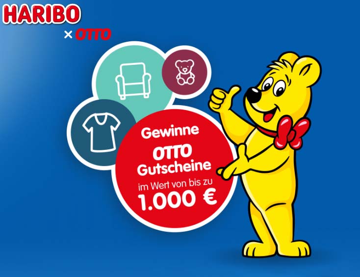 OTTO-Gutschein im Wert von bis zu 1.000 €