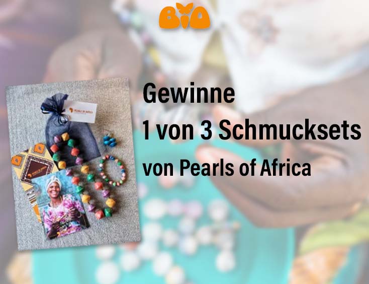 Schmucksets von Pearls of Africa