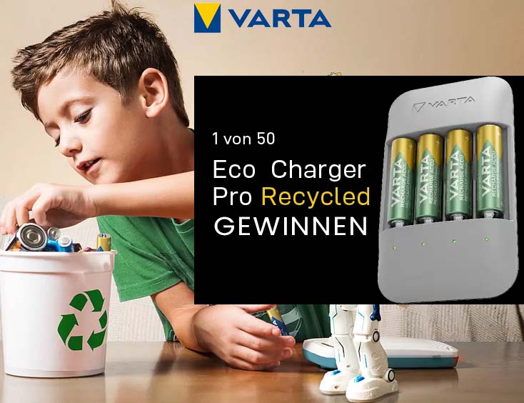 VARTA Eco Charger Pro Recycled gewinnen