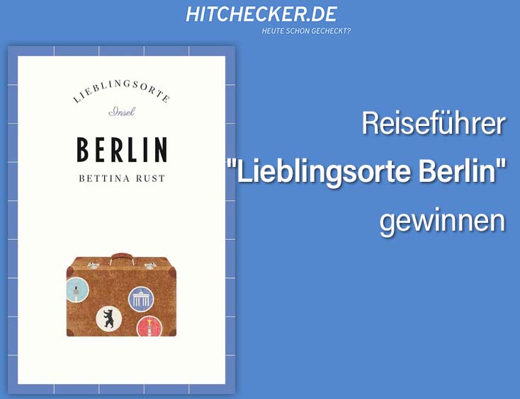 Reiseführer "Lieblingsorte Berlin" gewinnen