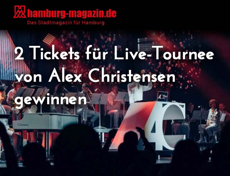 Live-Tournee von Alex Christensen Tickets