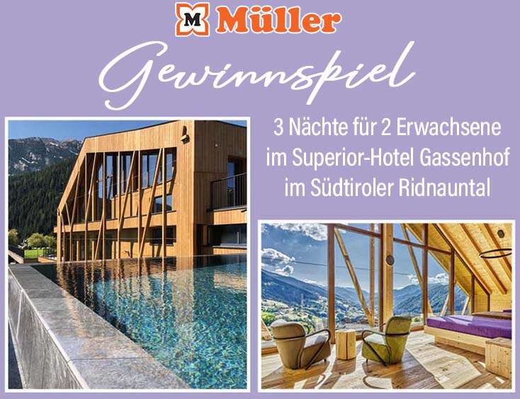 Vier-Sterne-Superior-Hotel Gassenhof im Südtiroler Ridnauntal!