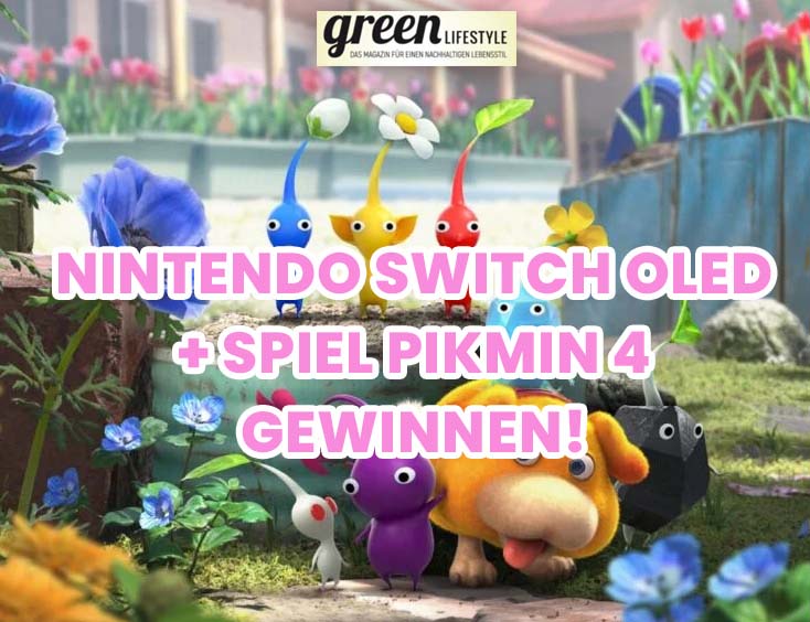 Nintendo Switch OLED + Spiel Pikmin 4