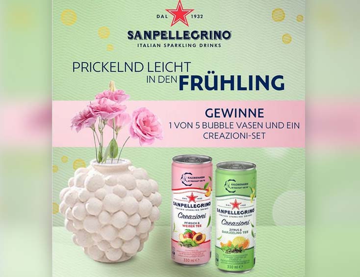 Bubble Vase + Sanpellegrino Creazioni-Set