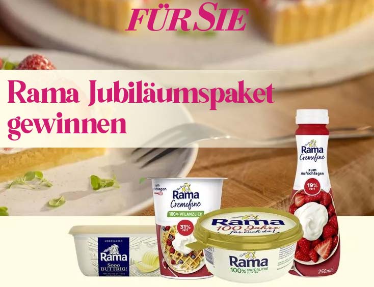 Verlosung: Rama Produktpakete