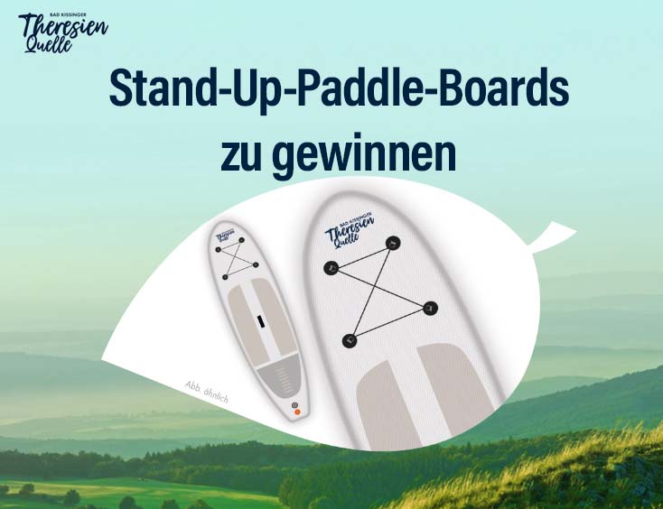 Stand-Up-Paddle-Boards zu gewinnen